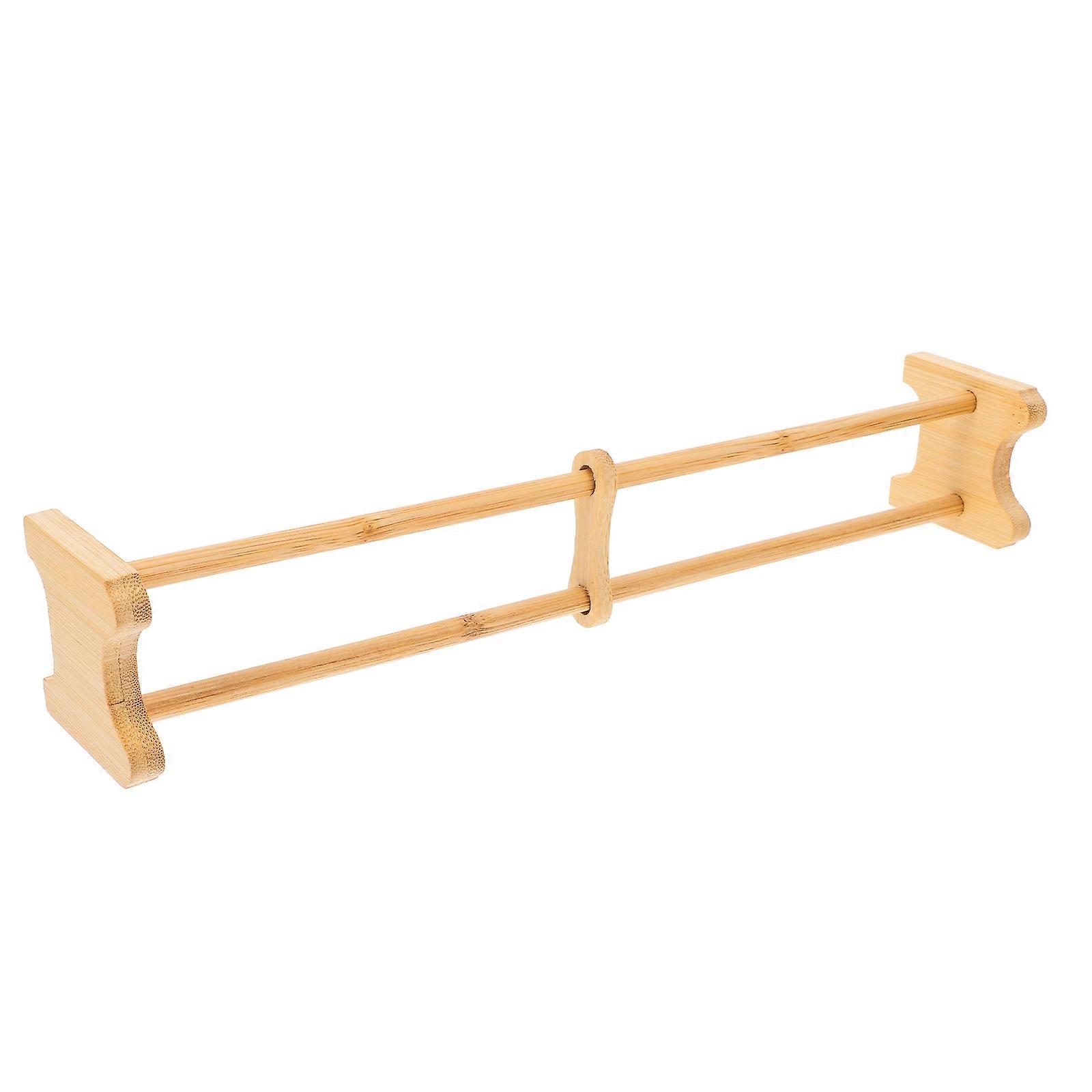 Elegant Tea Cup Stand Drainer for Gongfu Tea Set, Space Saving Kitchen Tray for Home or Office Use