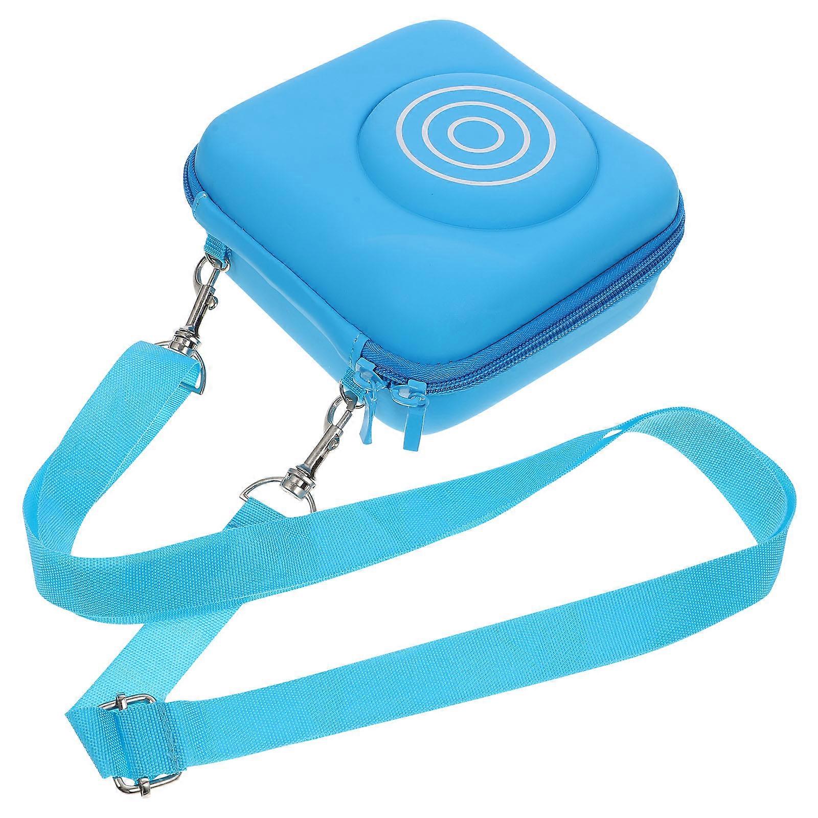 Instant Camera Pouch Outdoor Use Carrying Case Hard Case Camera Blue Eva 1Set