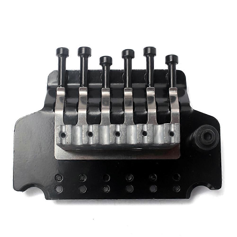 It sounds like you're referring to a product listing for a **guitar bridge saddle system**, possibly for a **double locking tremolo system** (like a