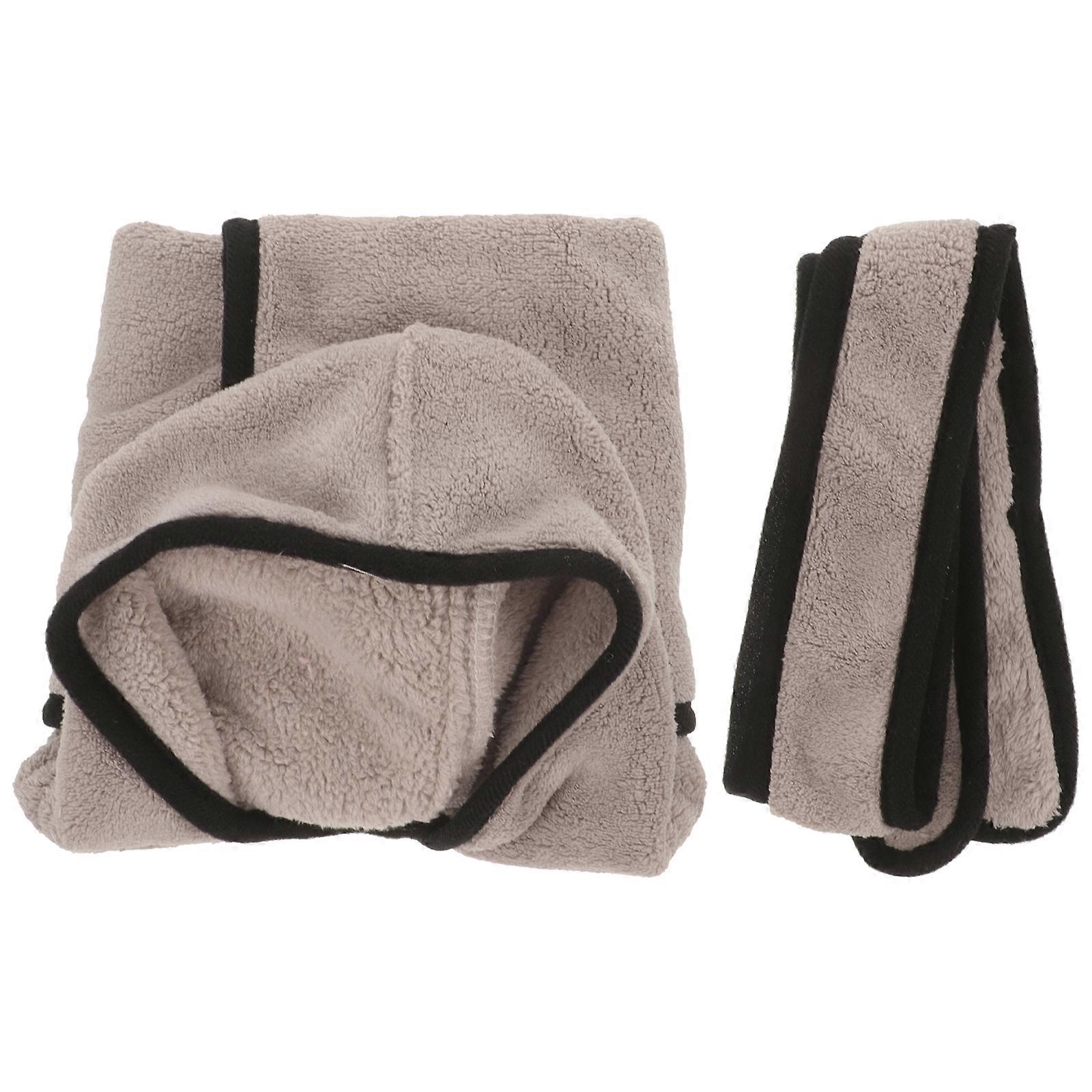 Pet Bathrobe Specifically for Dogs Offering Comfort and Protection from in Light Grey Color in 1 Set