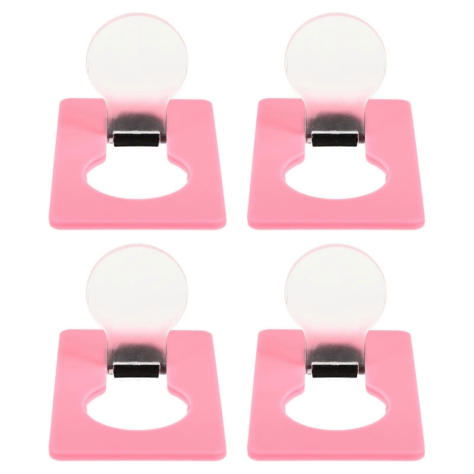 Thin Light LED Handbag Lamp For Backpacks And Purses In Pink For Travel Use 4Pcs
