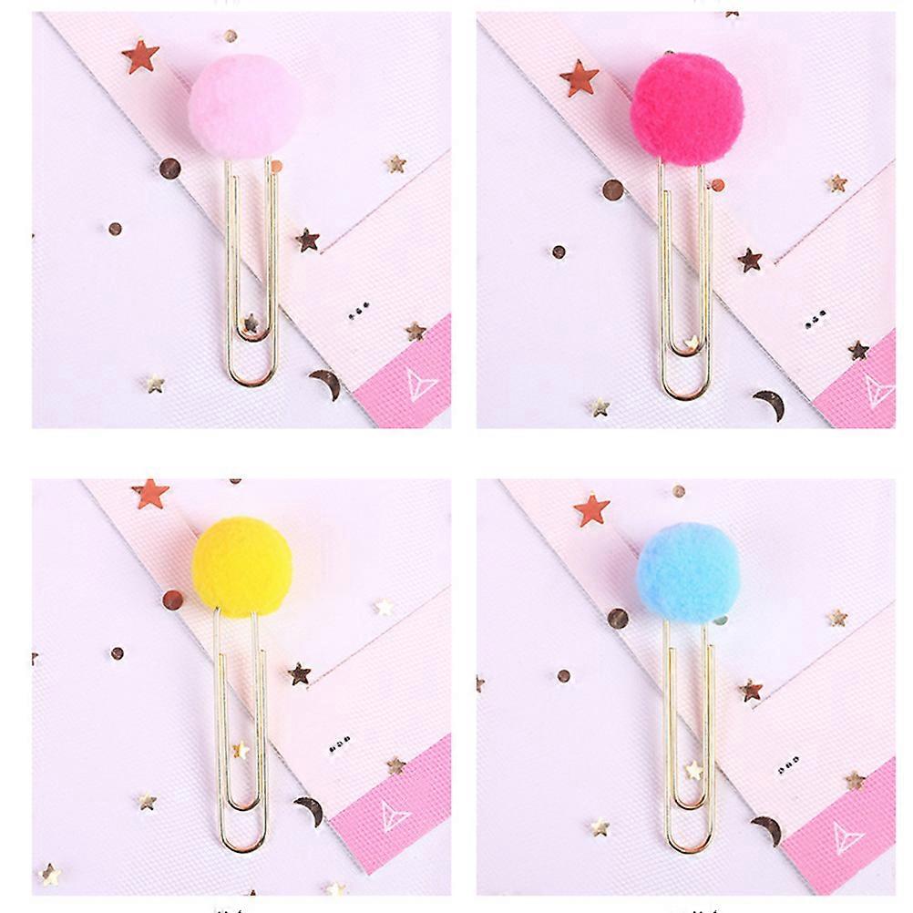 Cute Paper Clip Bookmarks Assorted Color 18Set Designed For Students And Office Workers To Organize Documents And Hold Photos