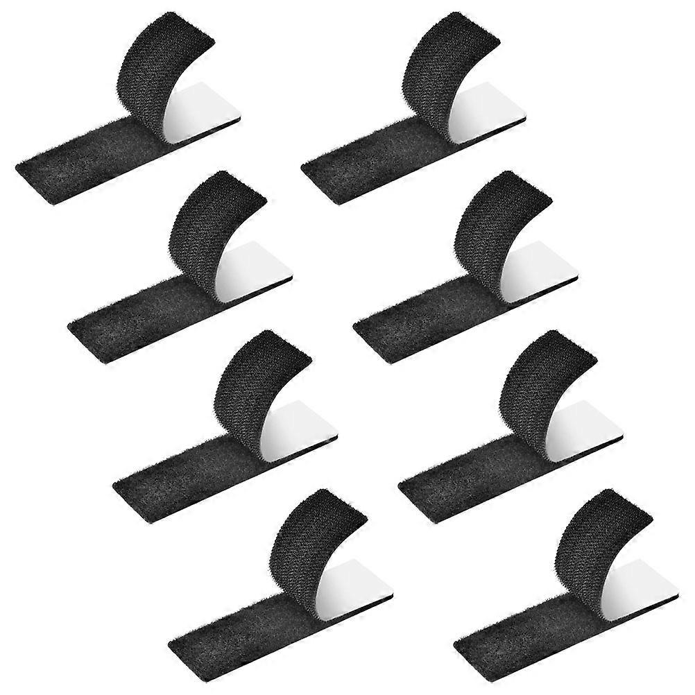 Couch Cushion Hook And Loop Tape 8Pcs Rug Stickers For Furniture Users Prevent Sliding Strong Adhesion