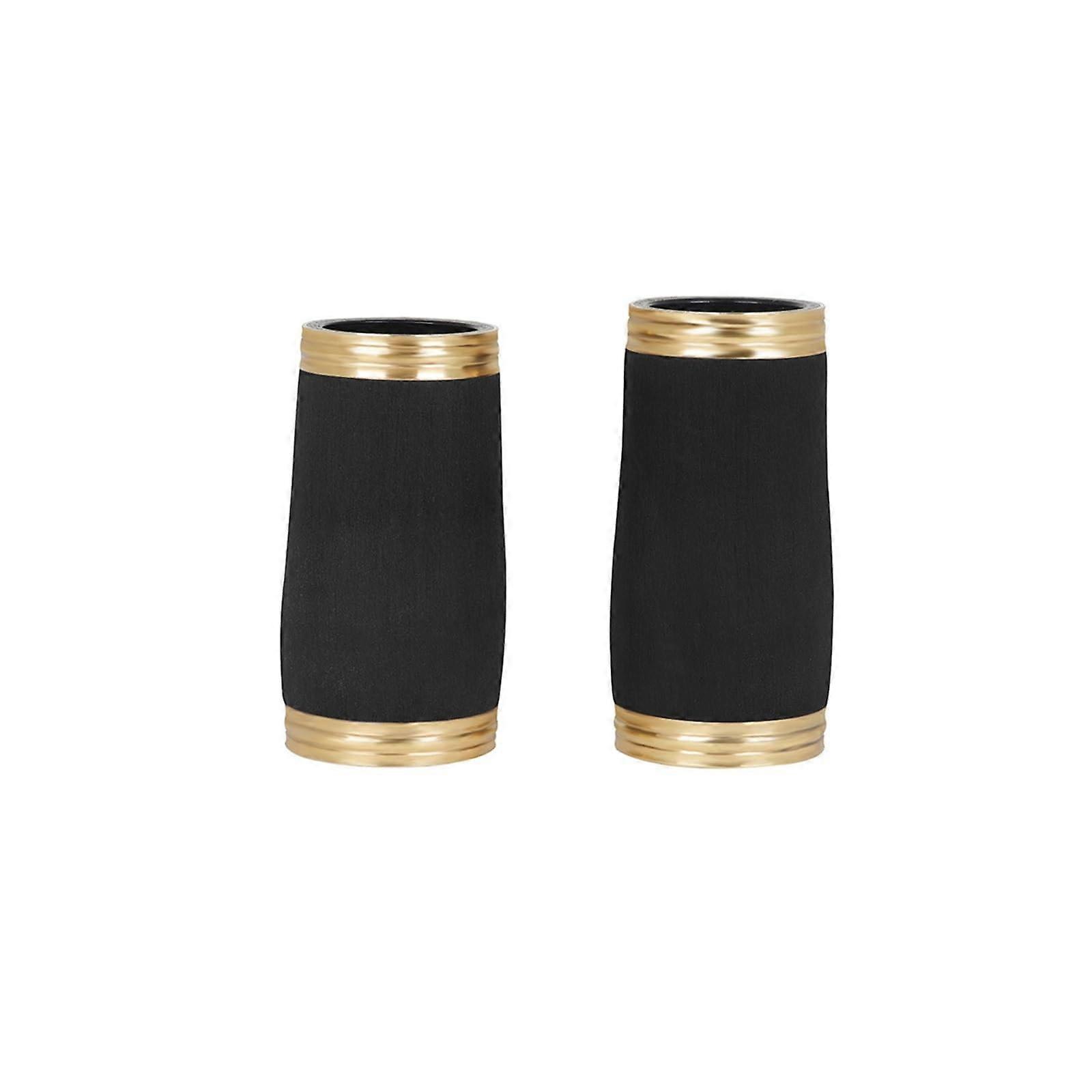 Clarinet maintenance accessory set, clarinet barrel, black with gold trim