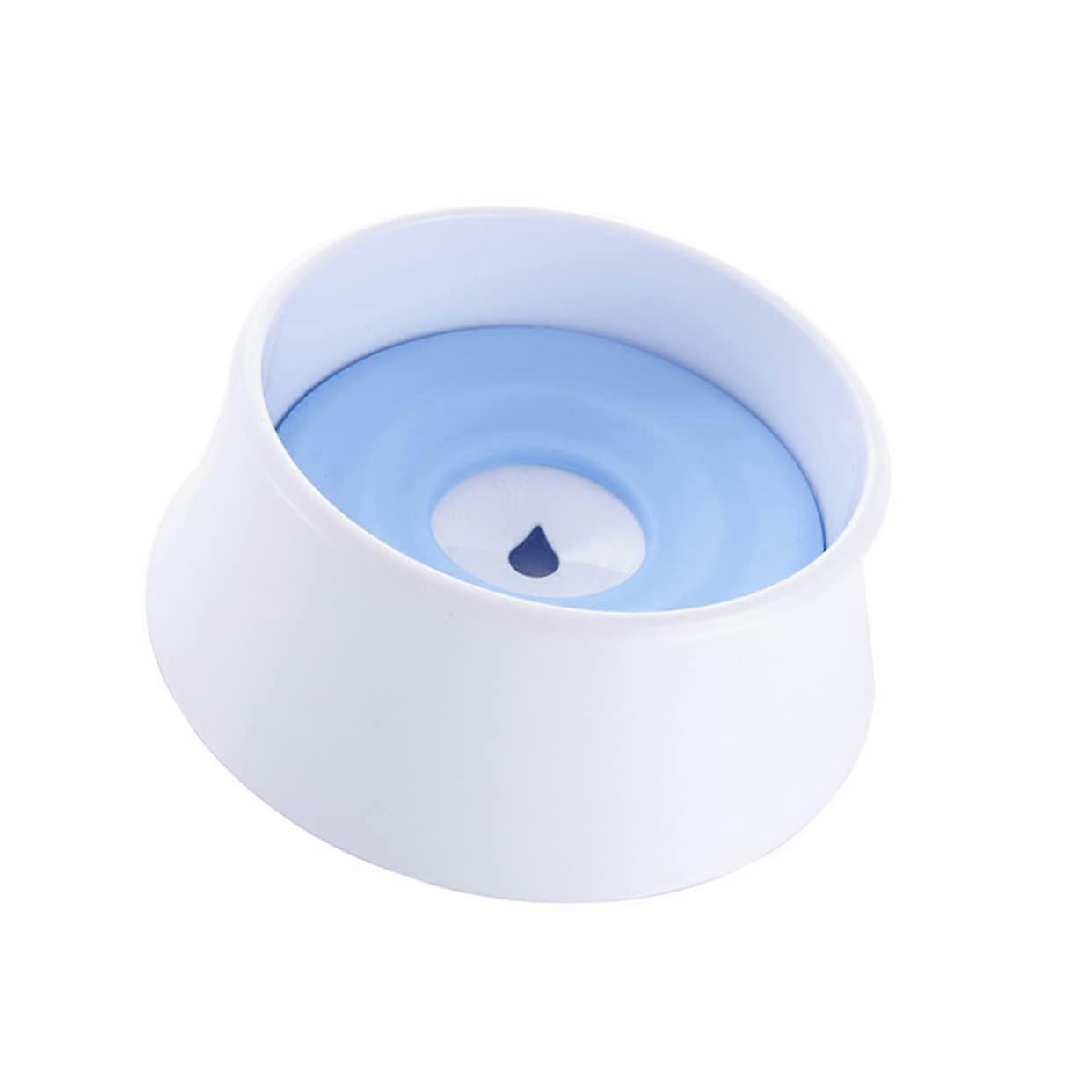 Floating Pet Water Bowl With Splashproof Design, Detachable Cleaning For Travel And Water Dispenser, Large Surface