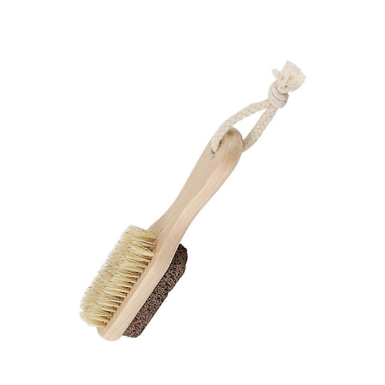 Double-Sided Callus Remover Foot File with Bristles for Effective Dead Skin Removal and Home Pedicure