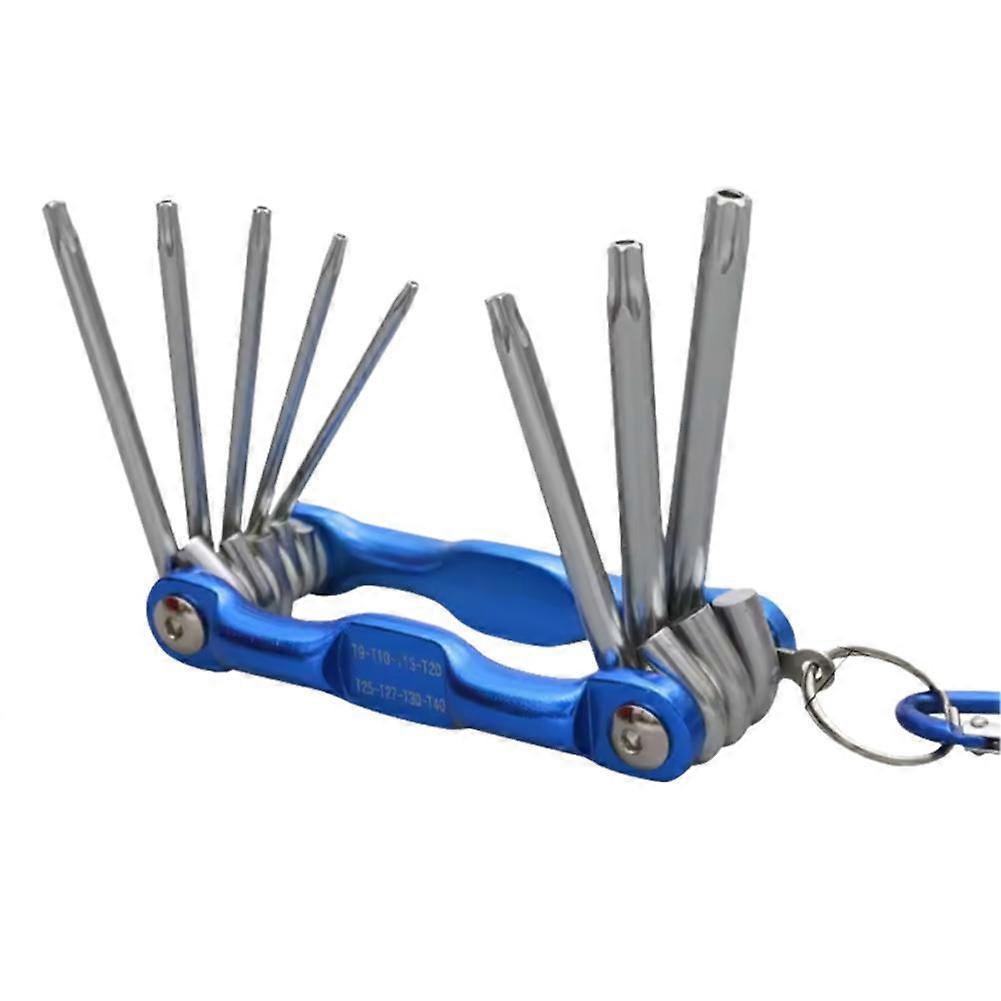 Folding Hex Wrench Set Multifunctional Steel Tool Portable For Tightening Nuts