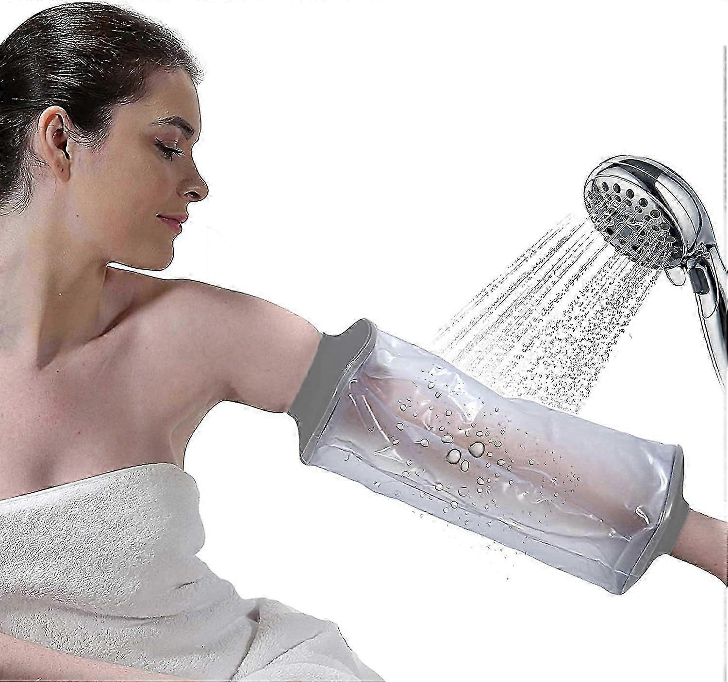Reusable Waterproof Arm Protector for PICC Line Shower Care - Durable and Secure Shower Cover