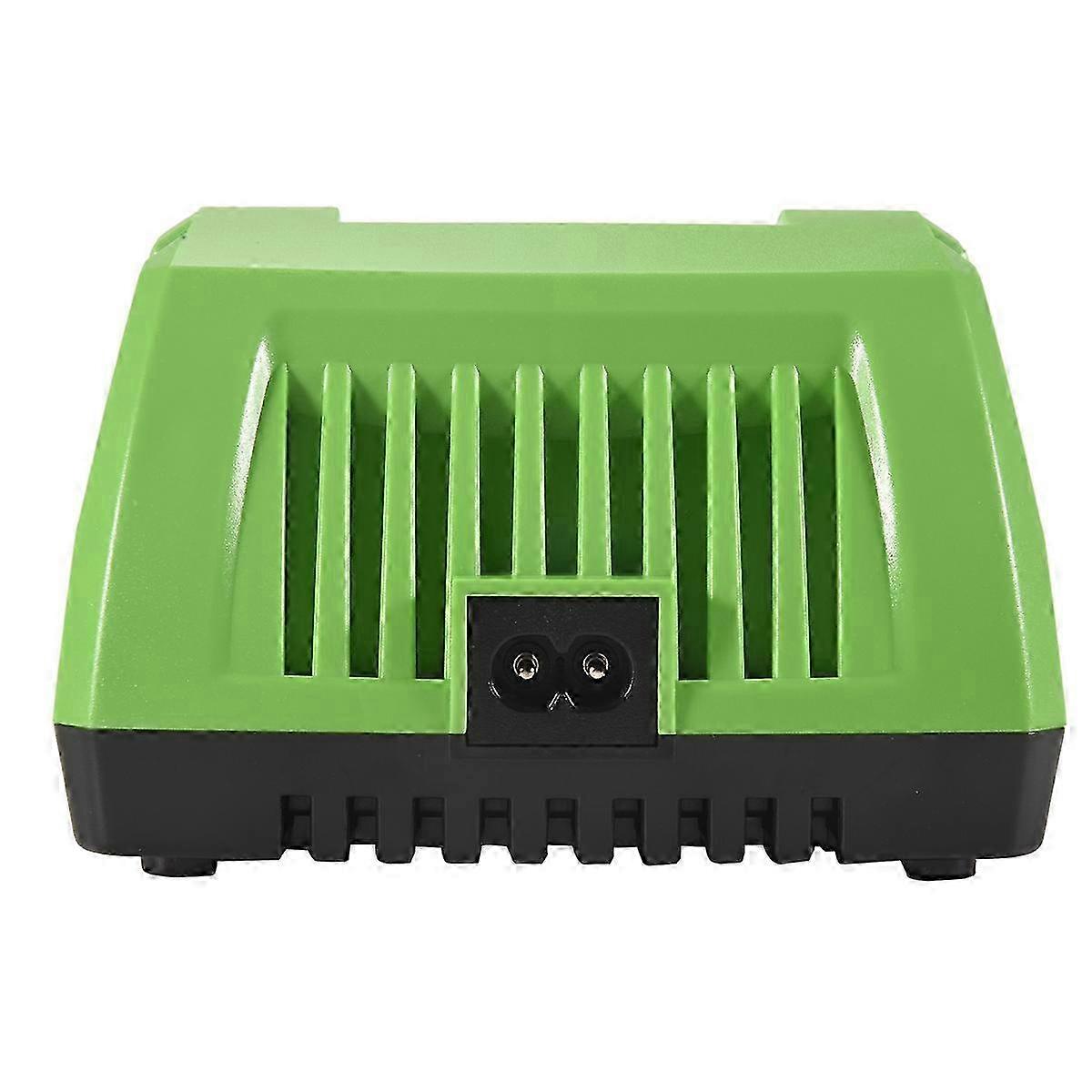 GreenWorks G-MAX 40V Li-Ion batterilader for batterimodellene 29482, 29472, 29652 og G40825