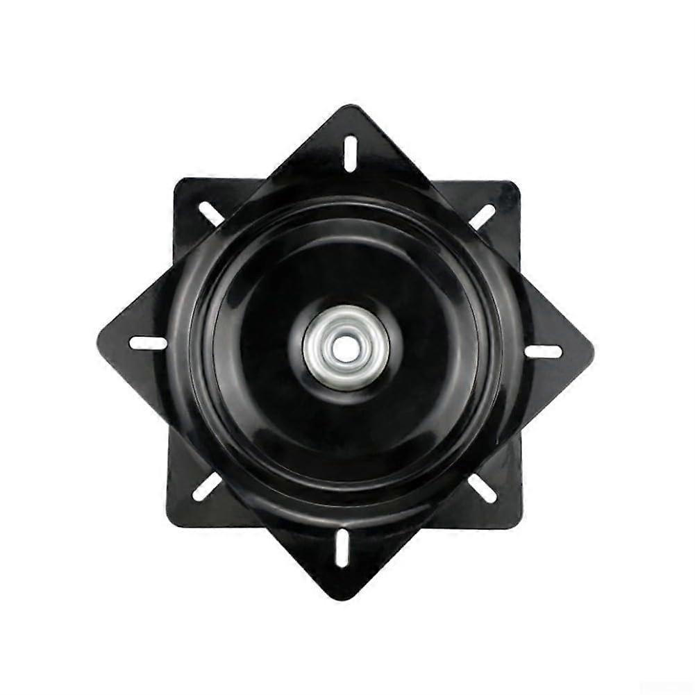 Robust 147.7 cm rotating plate for swivel bar stools with metal construction and smooth functionality (15.2 cm).