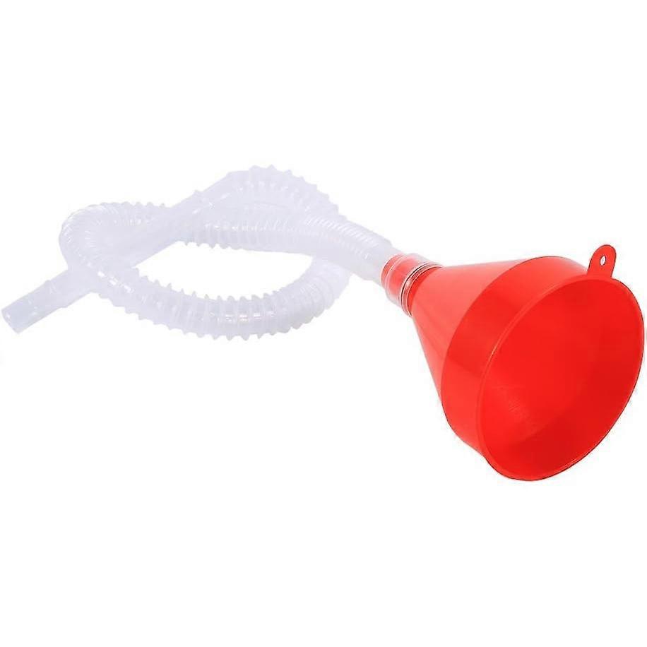 Universal Plastic Flexible Vehicle Funnel with Soft Hose Nozzle for Diesel Gasoline Oil Tool