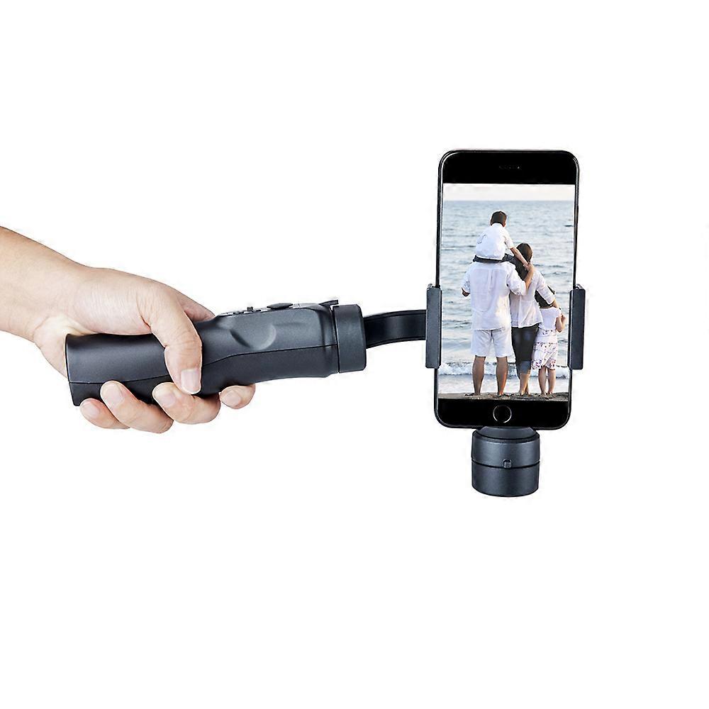 H4 Handheld Gimbal Stabilizer 3-Axis Smart Anti-shake Handheld Gimbal Mobile Phone Video Vlog Stabilizer Black