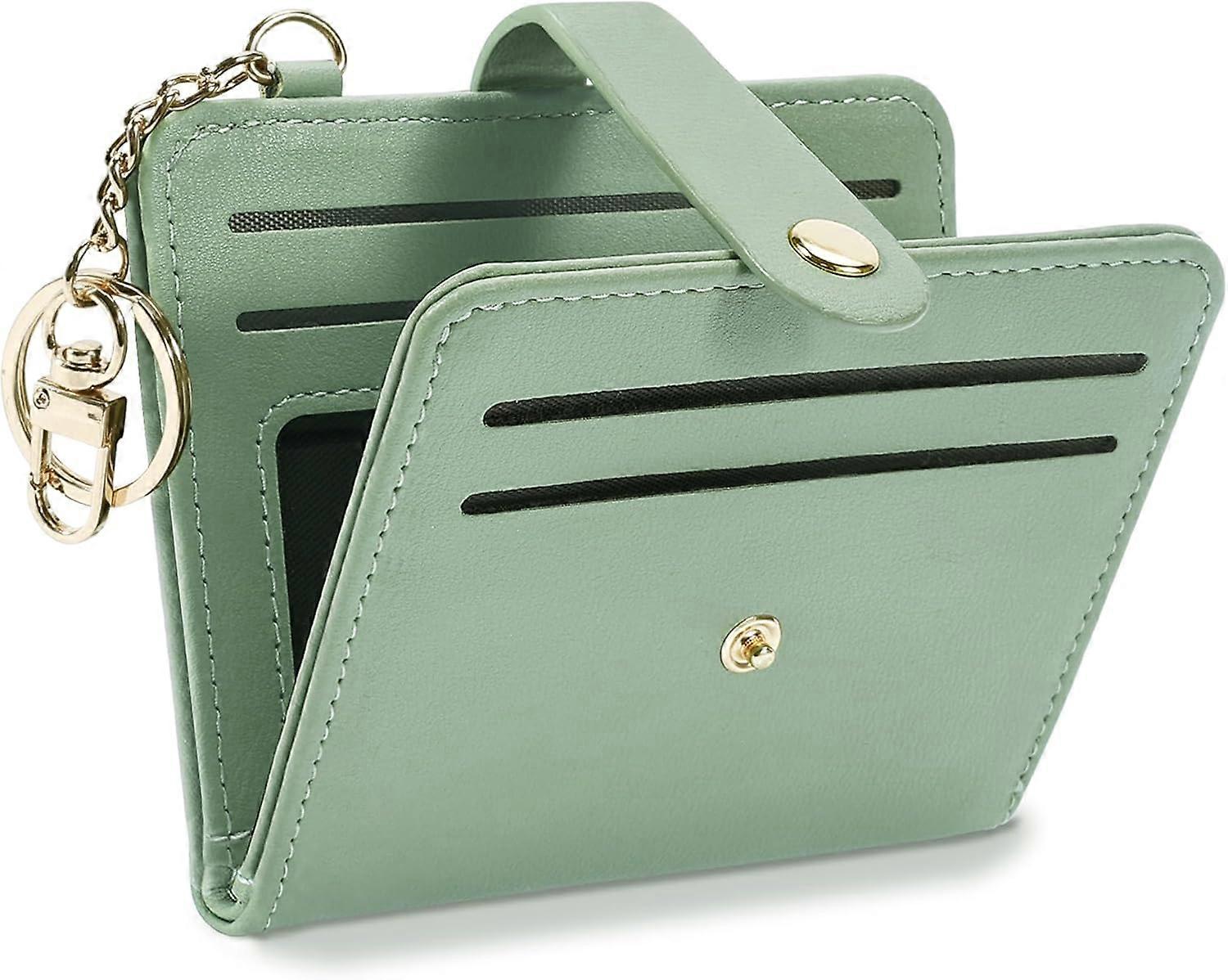 Small Wallets Woman  Blocking Leather Credit Card Holder