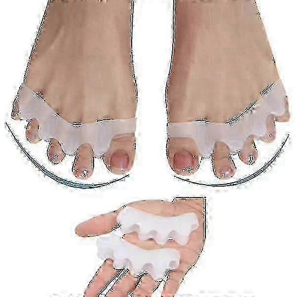 2pcs Toe Spreader & Separator for Hallux Valgus, Supports Toe Alignment and Comfort - CHUNC