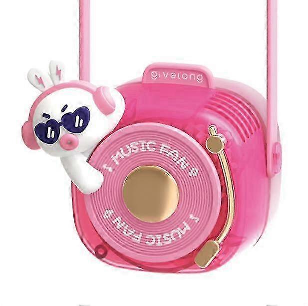 Lazy man portable cartoon hanging fan