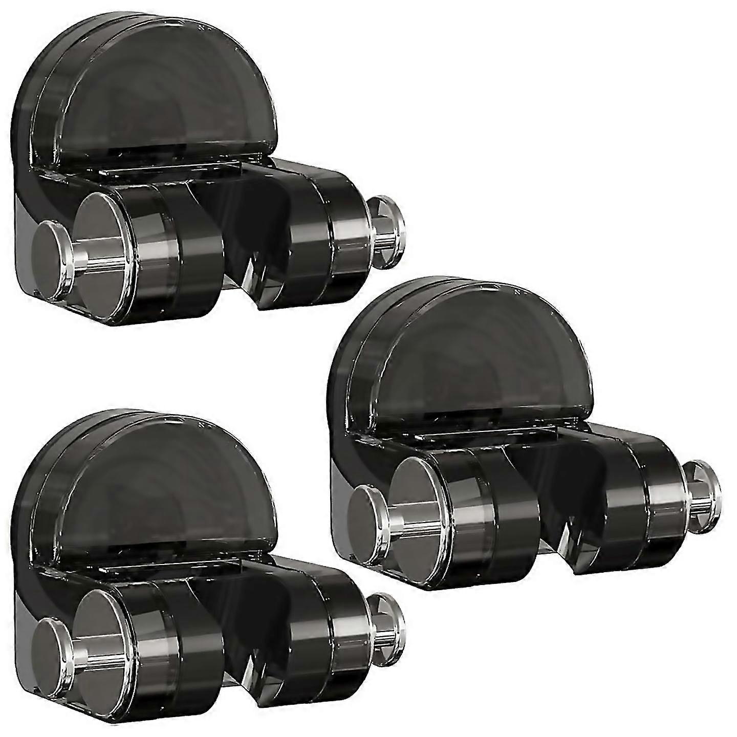 For 3pcs Suction Cup Shower Holdershower Head Holder Wall Mountb