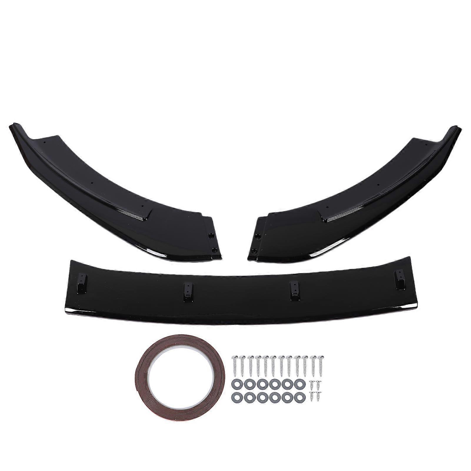 Bumper Lip Stylish Front Spoiler Splitter Chin Diffuser Protector Body Kit Replacement For 6 MK6 Standard 2008-2012