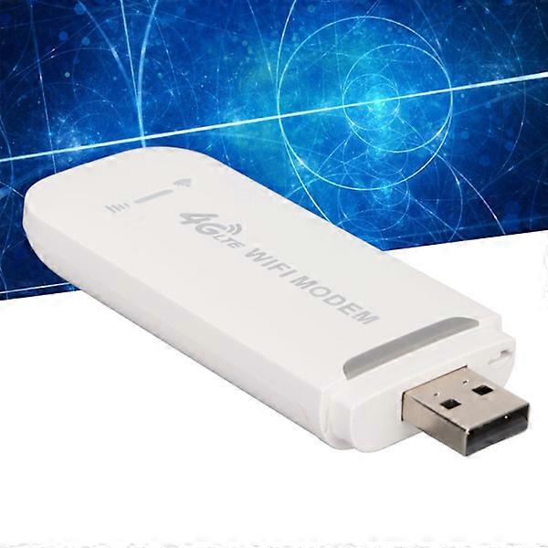 USB 4G LTE Router - Wireless, Stable, Wide Coverage, Portable, Easy Connection - 4G USB Modem for Home, Office and Travel