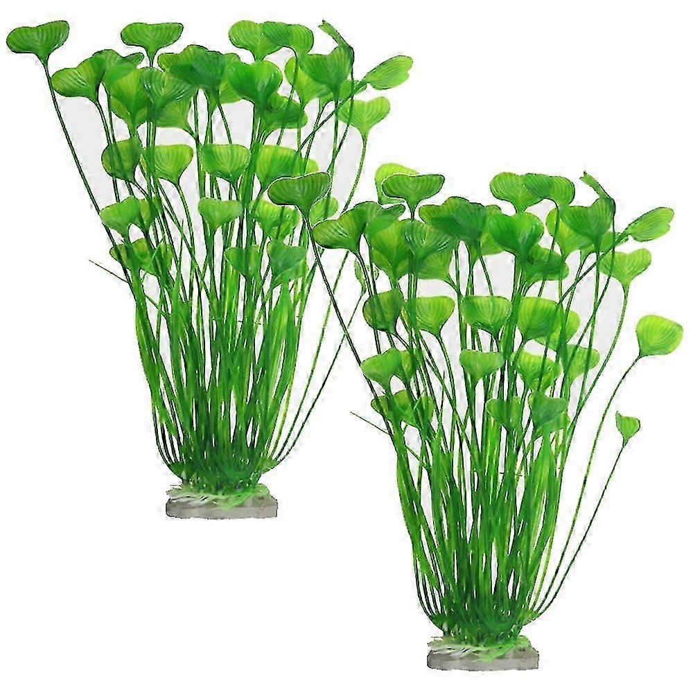 Akvarium ornament simulering vattenväxter, akvarium plast simulering växt ornament.