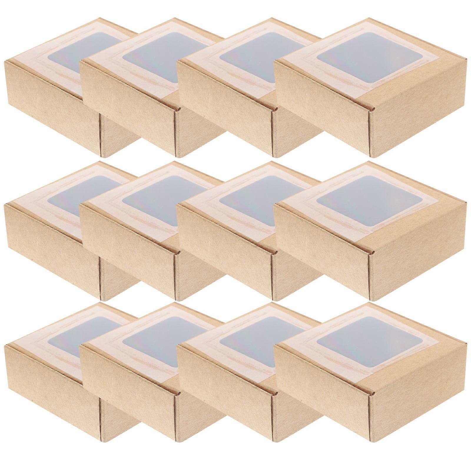 20pcs Jewelry Display Boxes Gift Wrapping Cases Multi-function Soap Packing Cases