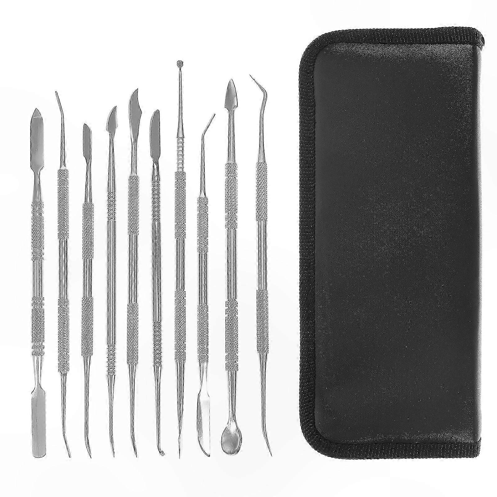 10Pcs Crafting Tools for Clay Modeling Ceramic Carving Precision Shaping Knives DIY Art Supplies