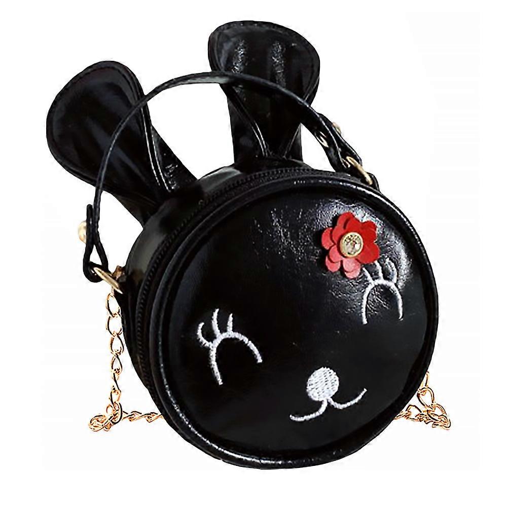 Black Chain Bag for Storage 1Pcs Children's Shoulder Bag