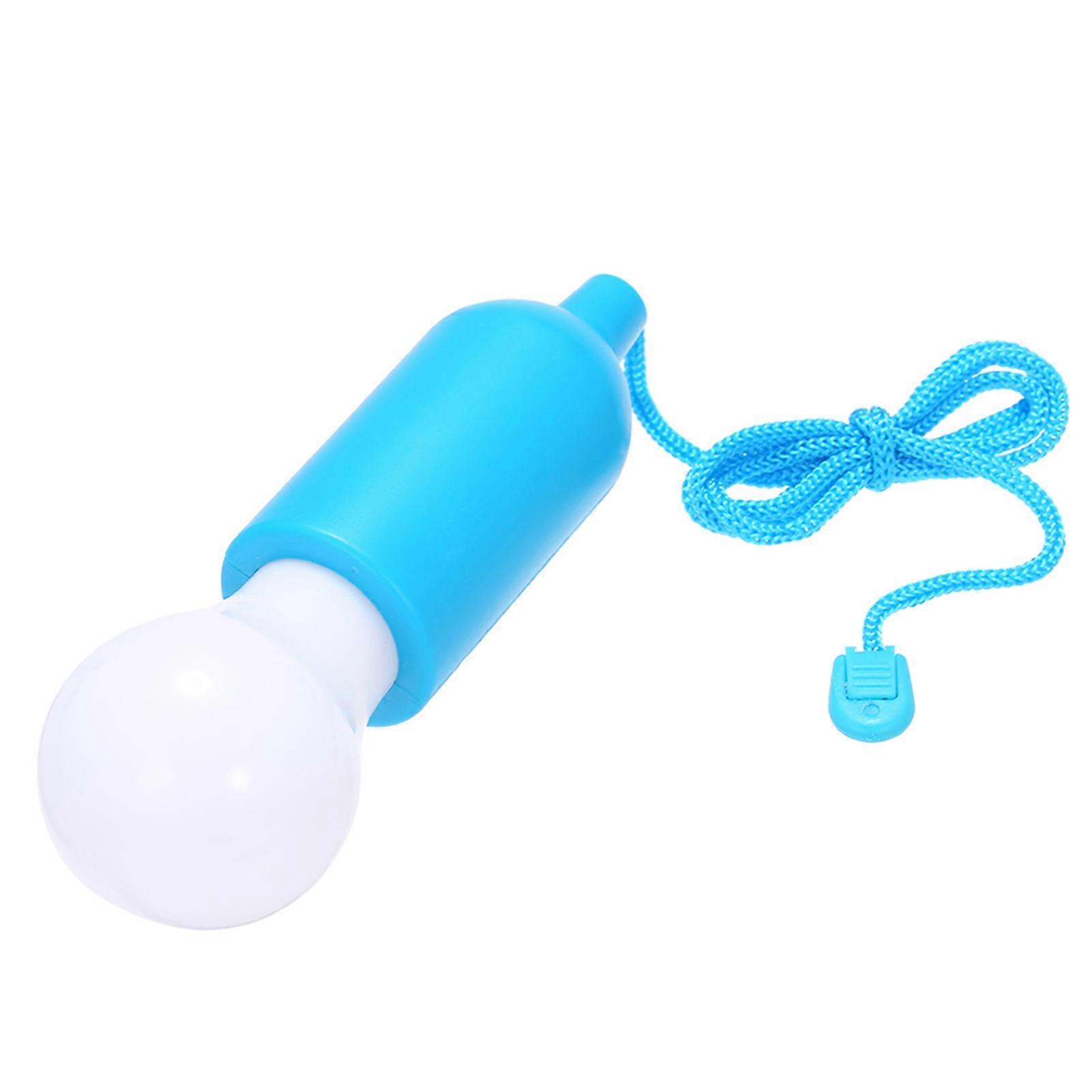 6 PCS 4.5V 0.5W LED Pull-Rope Bulbs, 3xAAA Powered, 113cm Cable