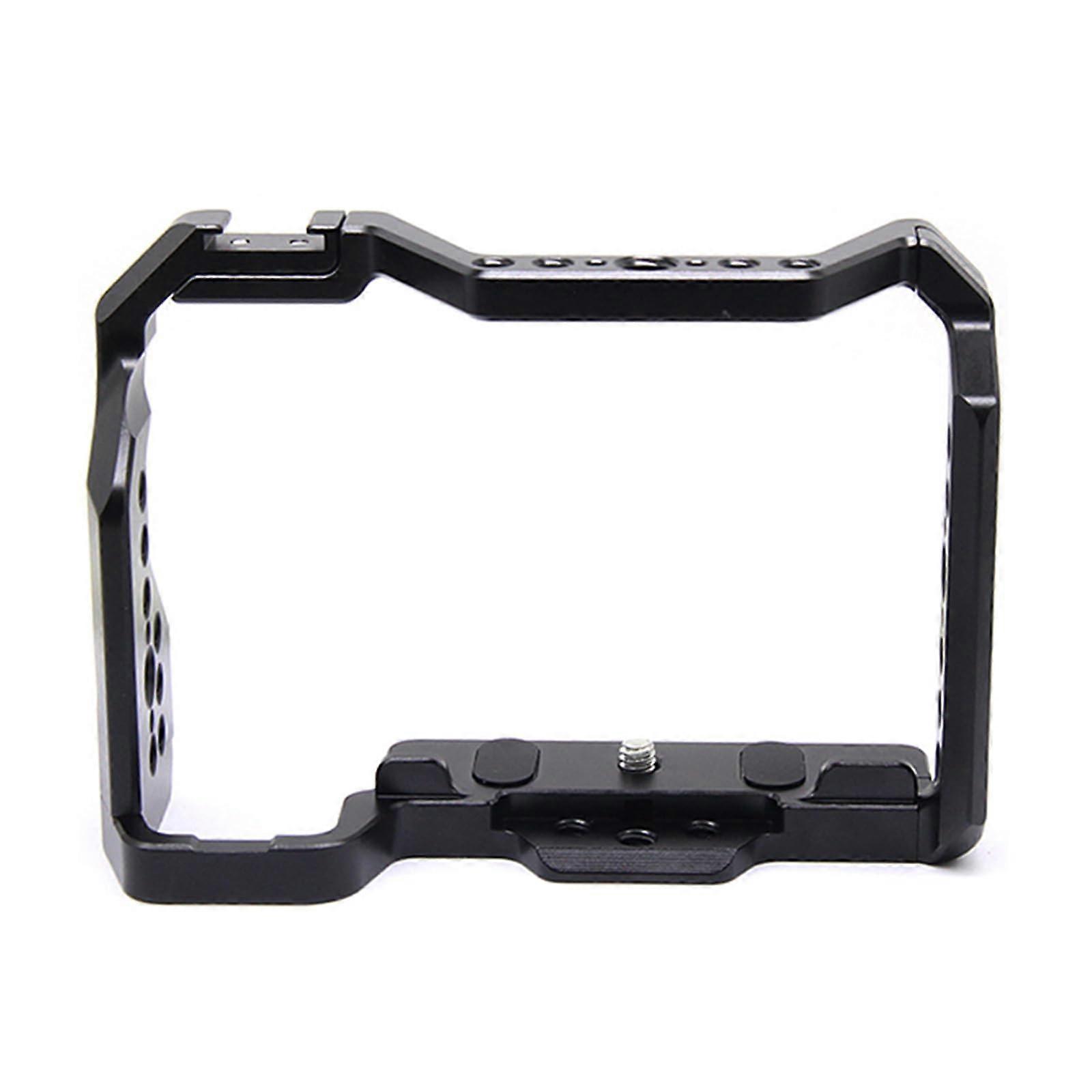 Aluminum Camera Cage For DSLR Cameras With 1/420 And 3/816 Threaded Holes, Cooling, And Easy Accessory Integration