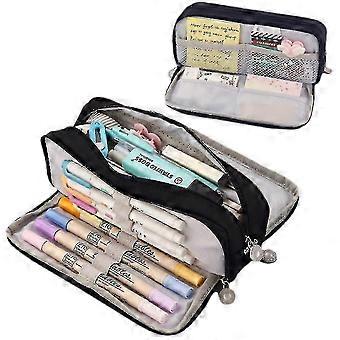 Estuche Grande Para Lápices, Preppy Aesthetic, Con Compartim | Cuotas