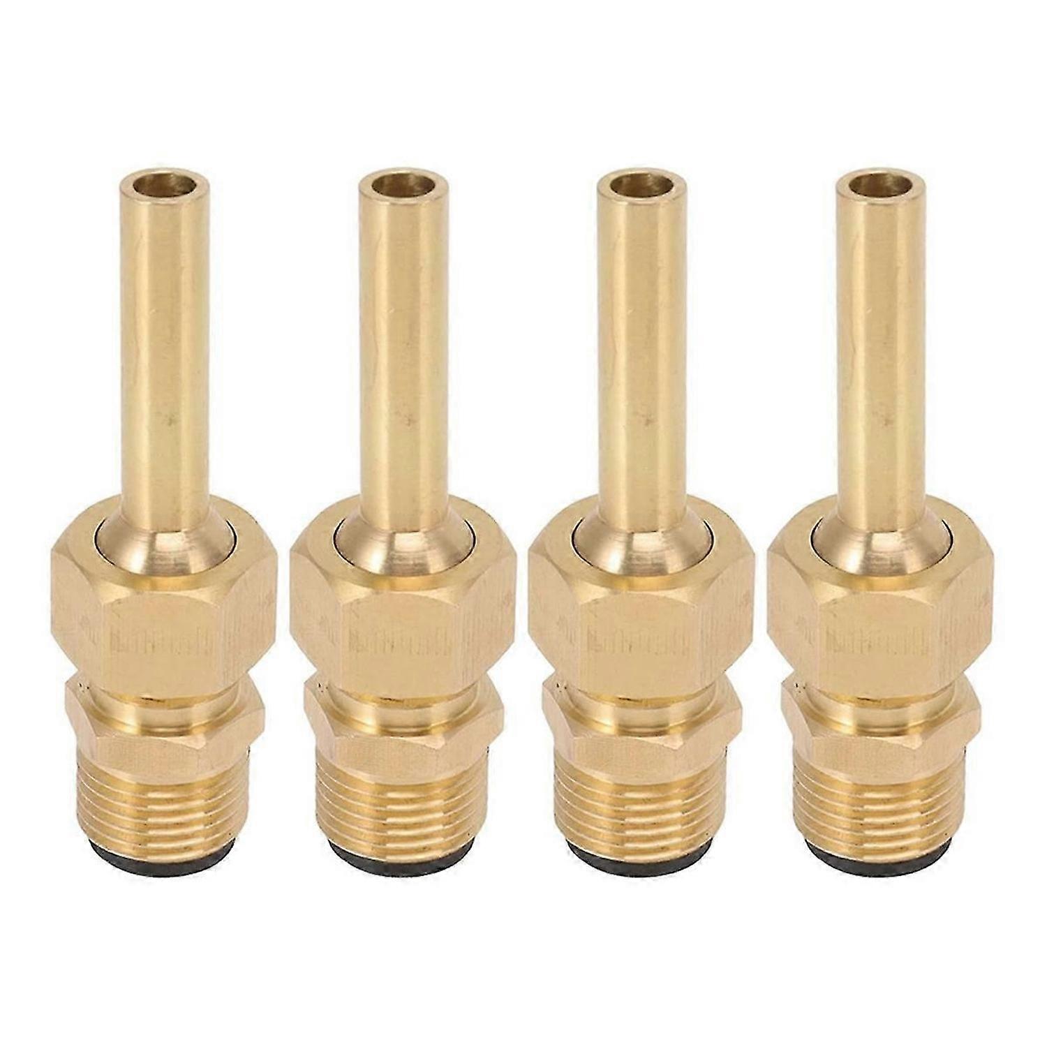 4Pcs Direct Jet Copper Water Fountain Nozzle