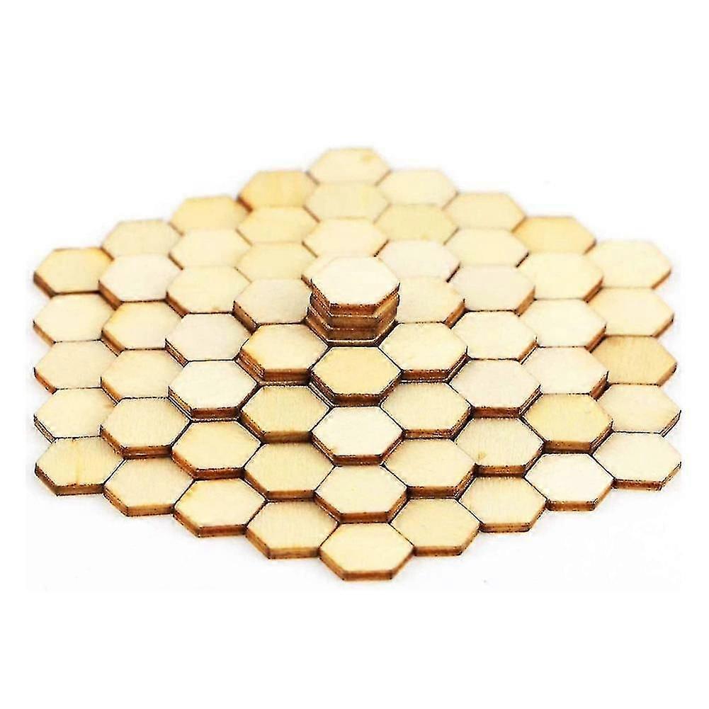 500 pcs κηρήθρα τσιπς ημιτελές ξύλο cutout φυσικό κηρήθρα ξύλο εξάγωνο cutout σχήματα un