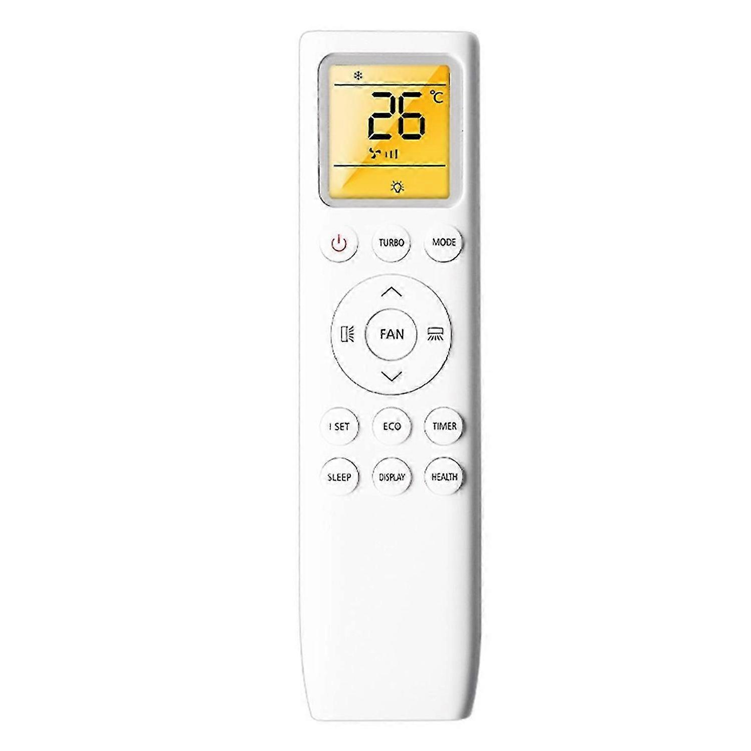 Replacement Remote Control for 006196 776FH Air Conditioner,with Backlit Display