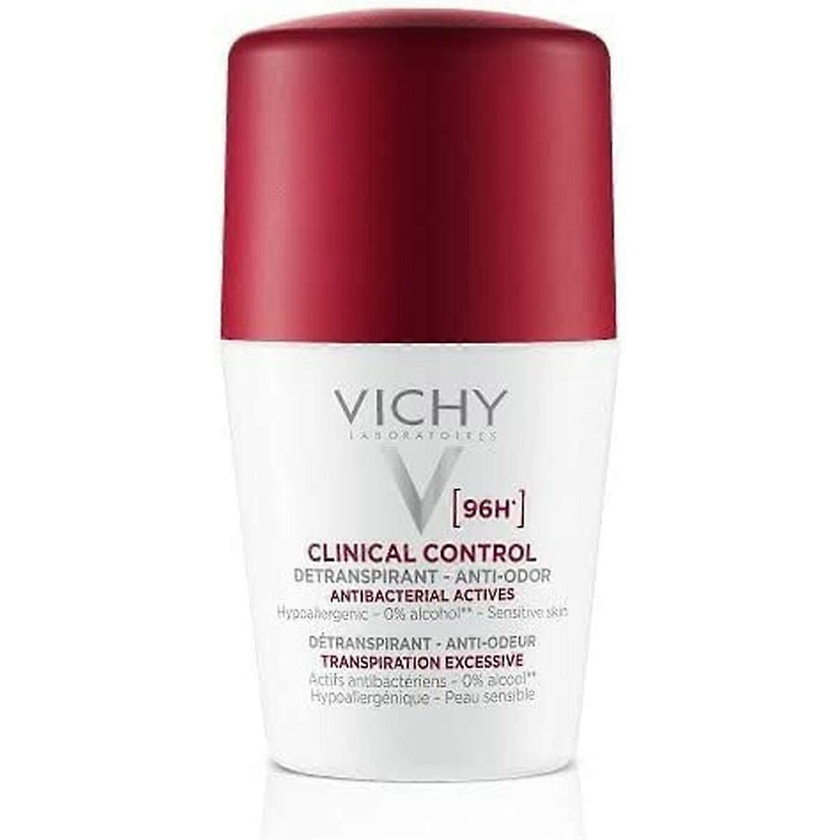 Roll-On Deodorant Vichy Control H Voksne unisex 96 timer 50 ml