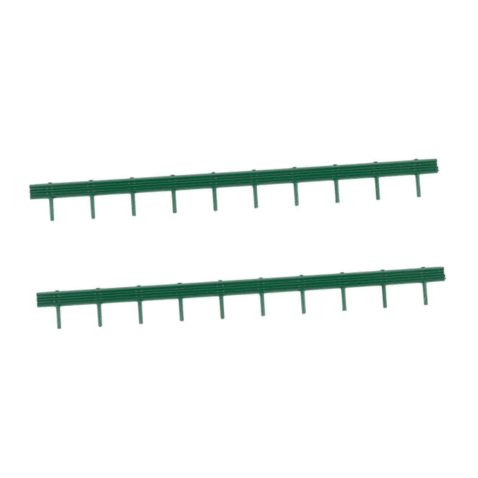 2x Model Miniature Road Scene Railings Mini 1: 87Scale Architectural Sand Table