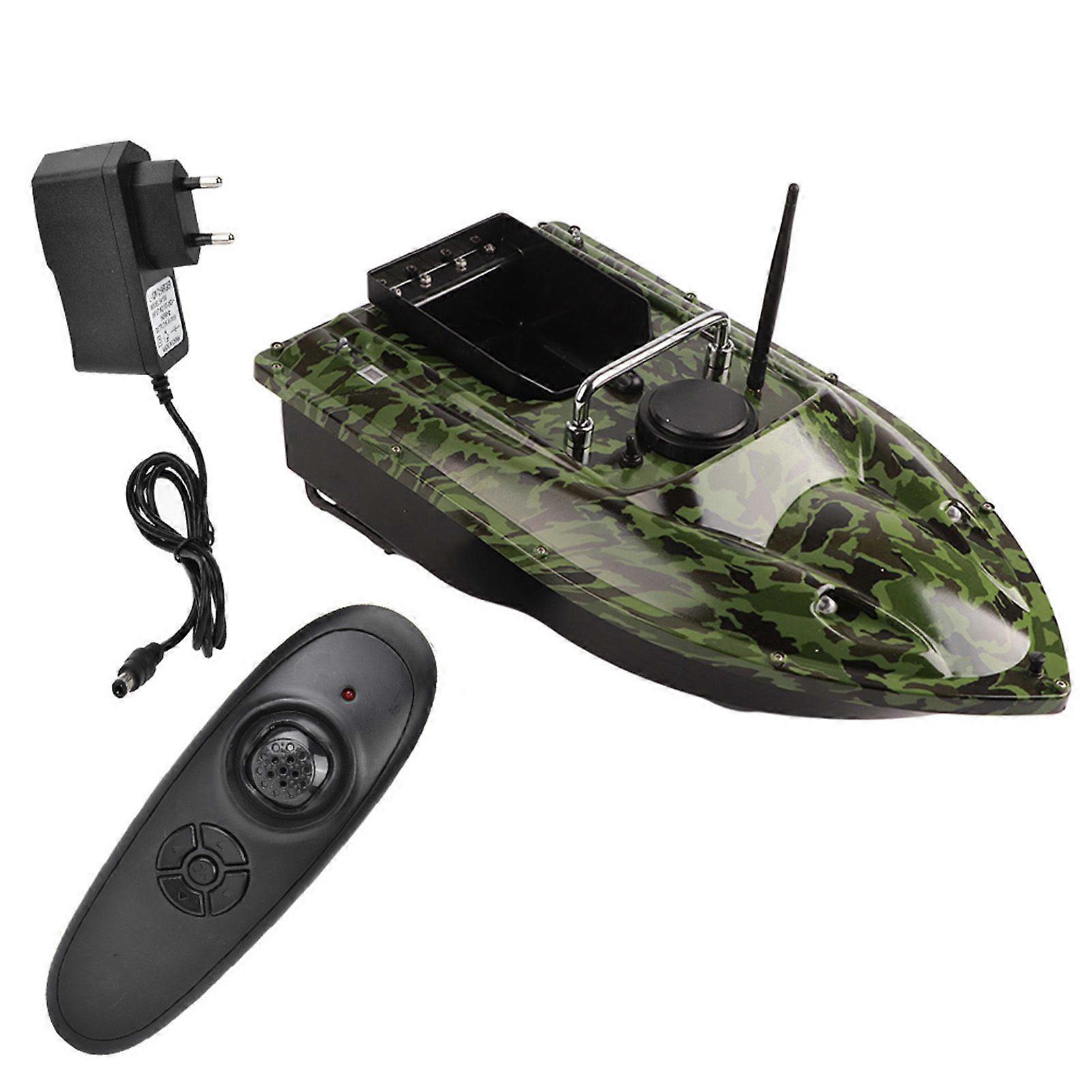 RC 600m Remote Control Wireless Fishing Lure Bait Boat Fish Finder with LED Night Light