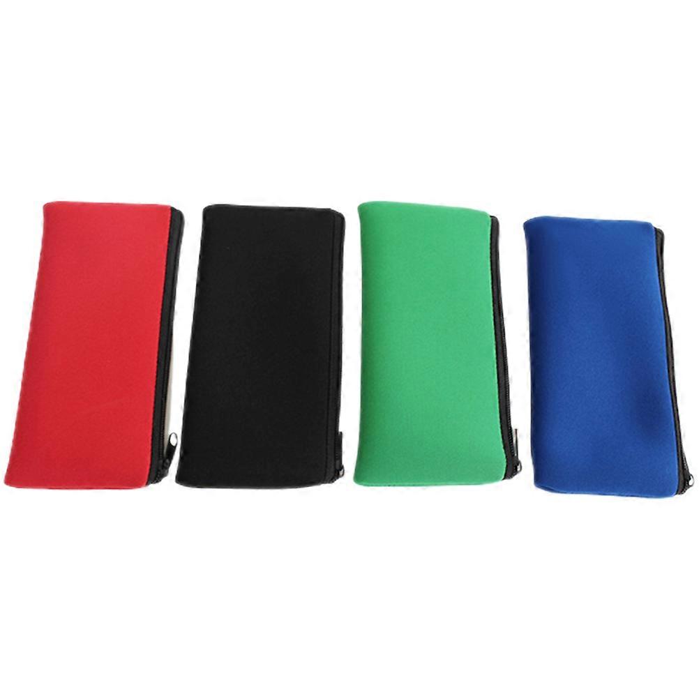 Zipper Pencil Bag Pencil Storage Bag for Storage 16Pcs Assorted Color