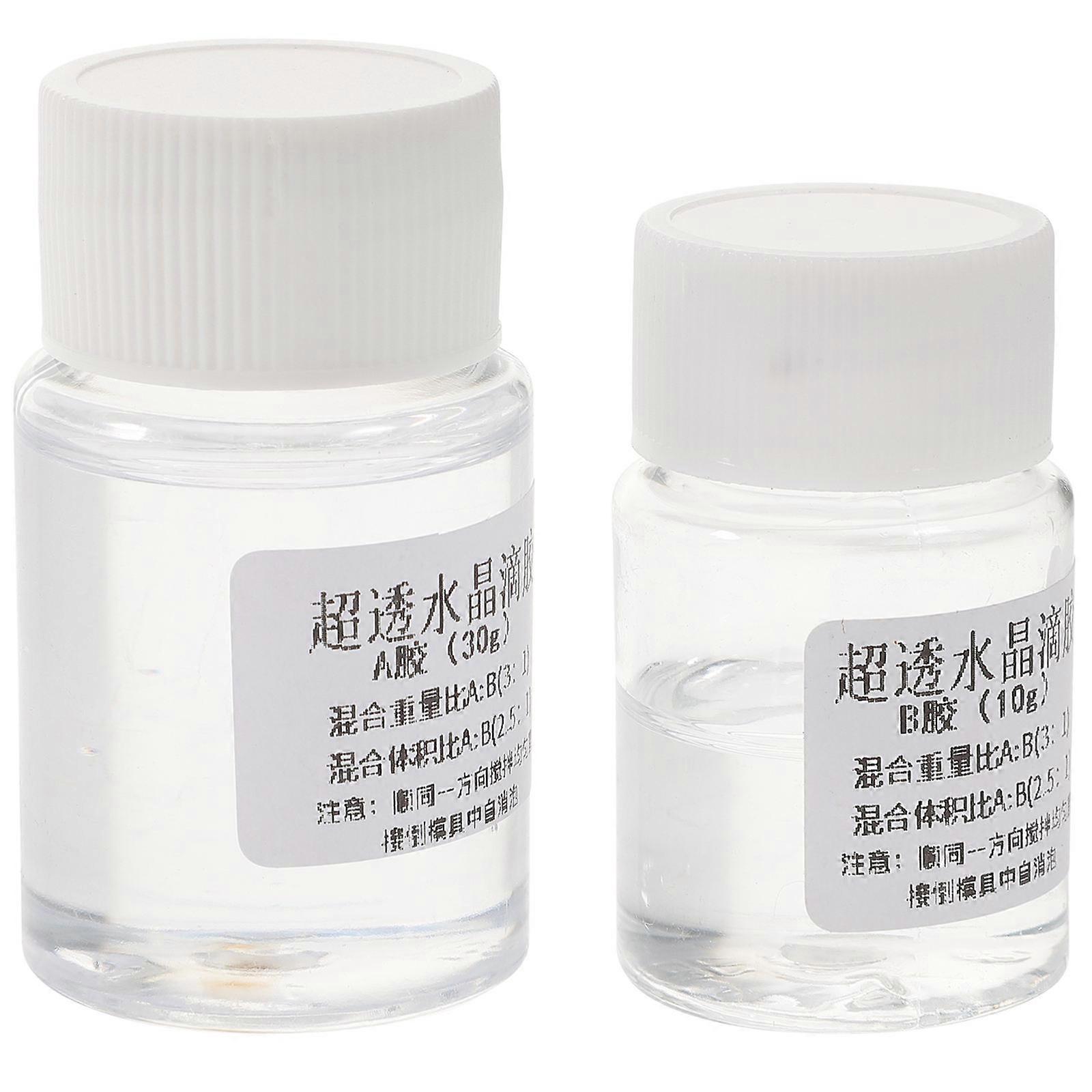 Waterproof Epoxy Resin Glue 3:1 Clear Ab Resin Glue 2Sets for Casting Use