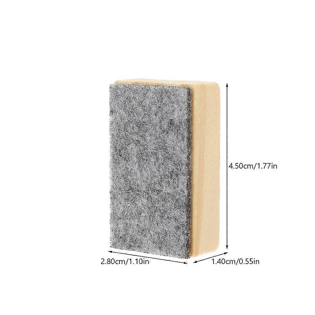 Blackboard Chalk Cleaner Wood Felt Eraser for Classroom 50Pcs Set