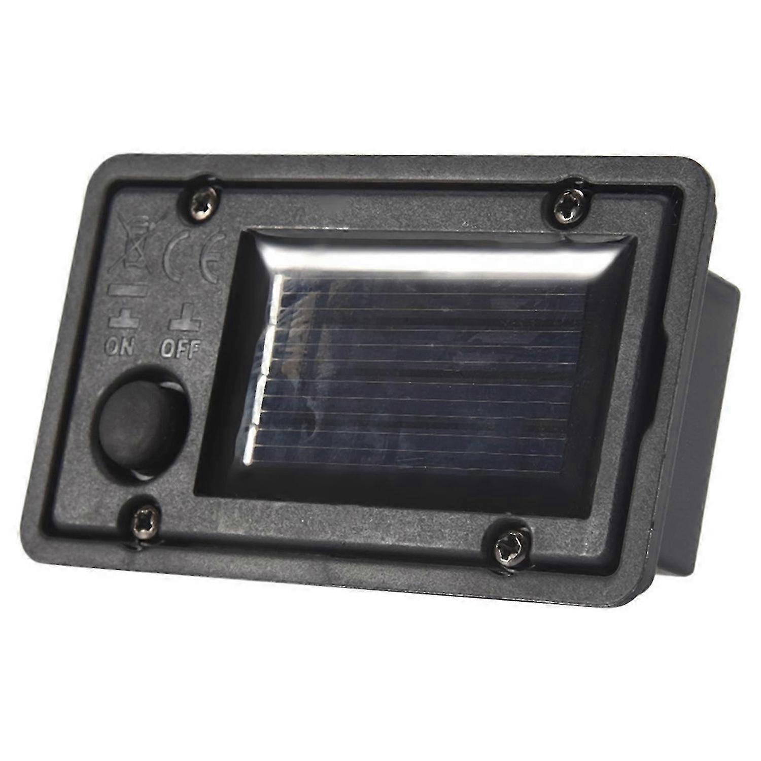 2Pcs Battery Box, Solar Lantern Light Replacement Parts Top