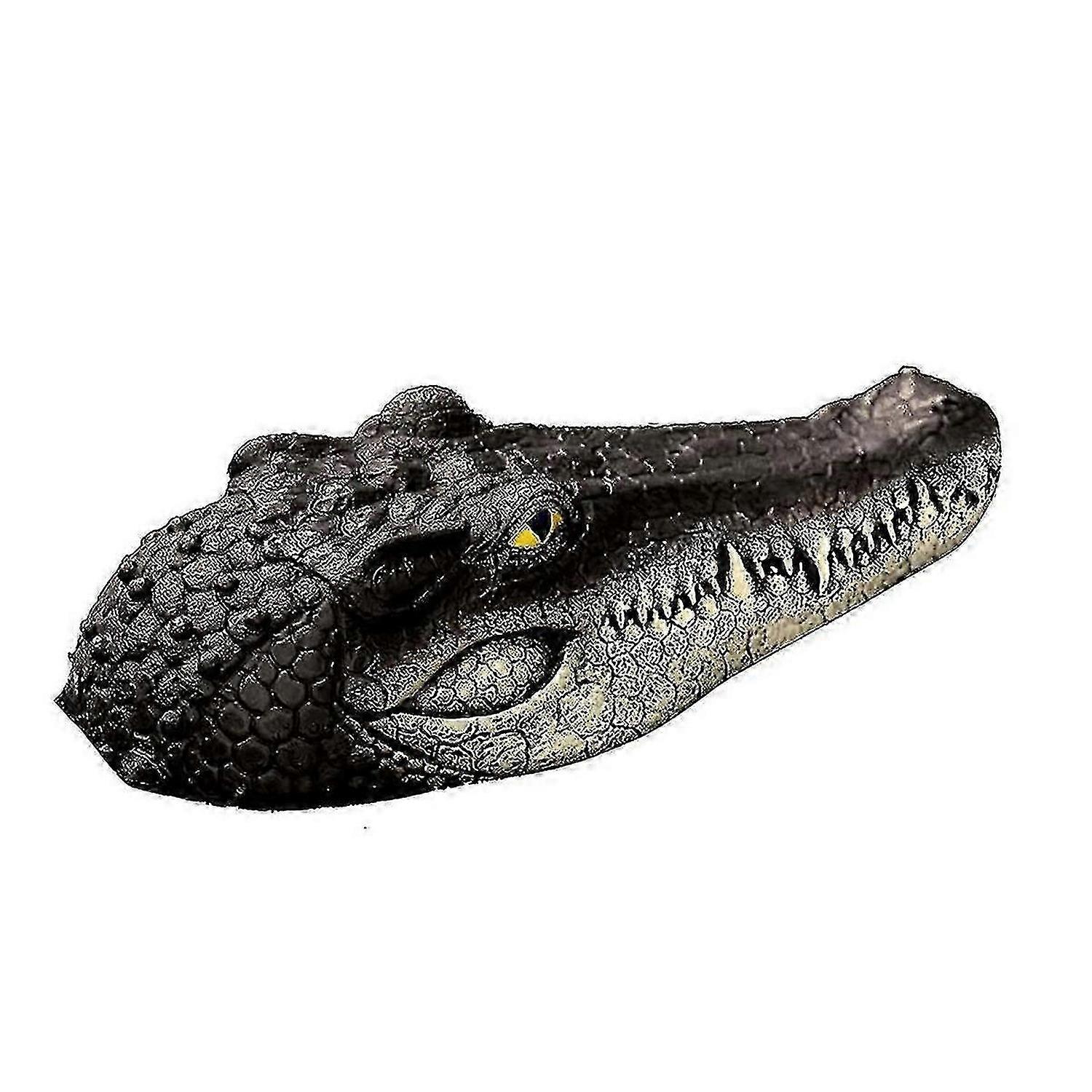 Floating Alligator Decoy for Pool and Pond - Deterrent for Ducks