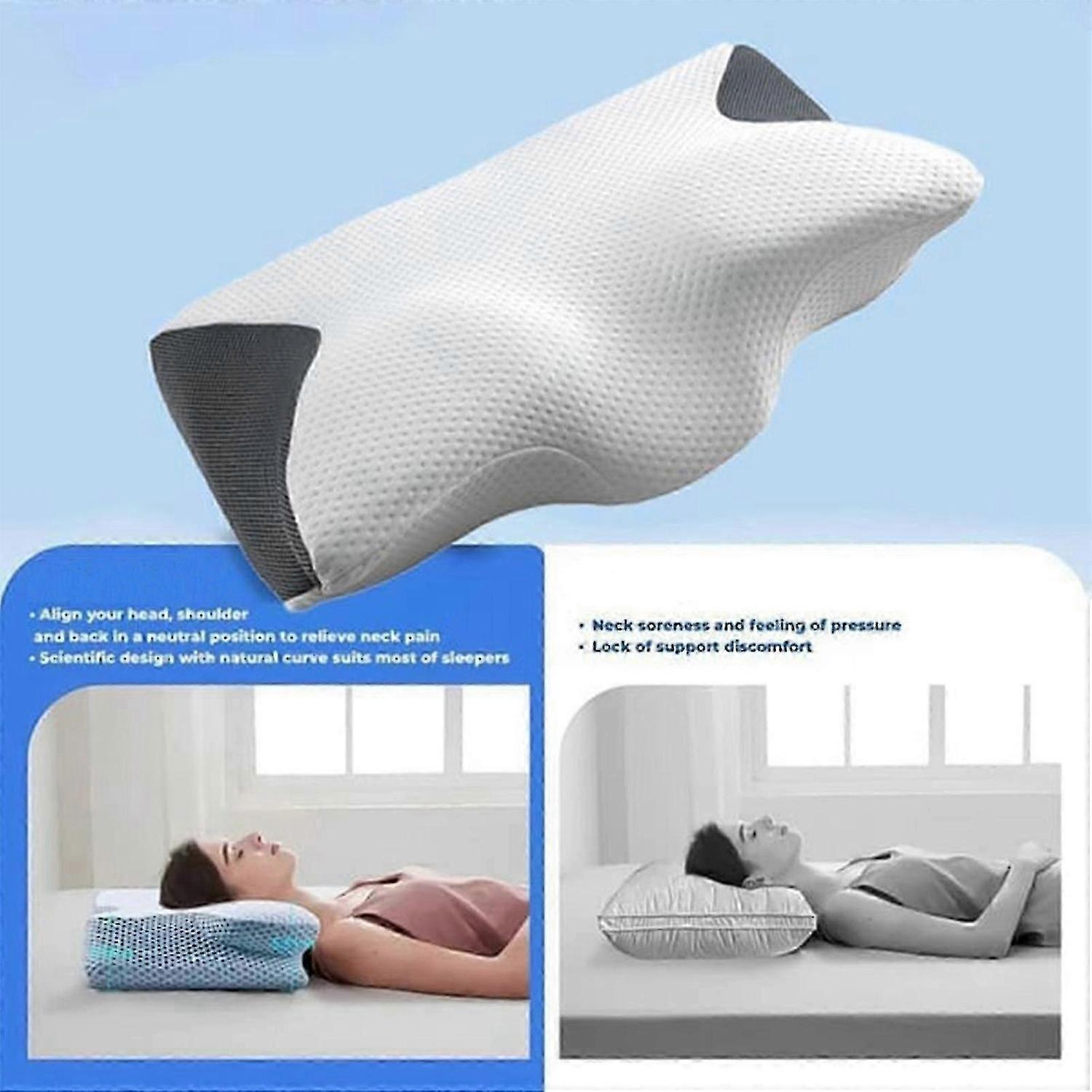 Advanced Anti Snore Pillow - Cervical Pillow for Neck and Shoulder