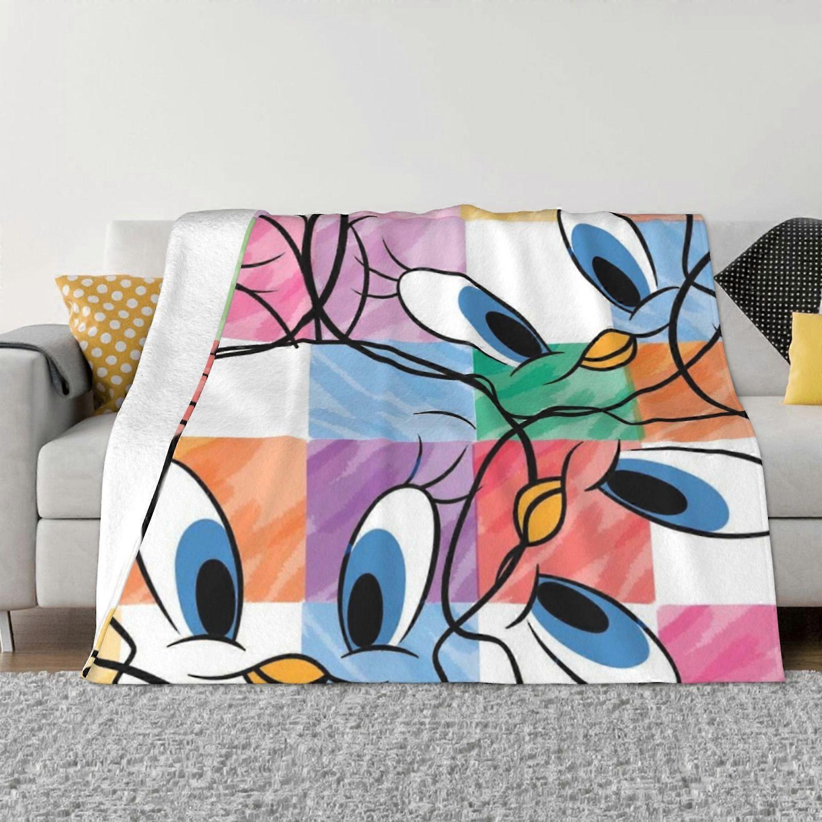 n389 TweetyBird Decke Super Soft Throw Decke, warme leichte Plüschdecken ju389