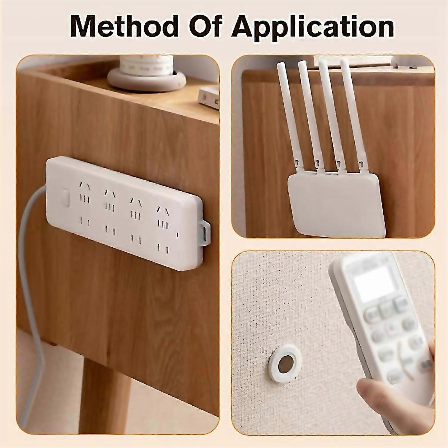 For 30pcs Magnetic Remote Control Holder Remote Control Organizer