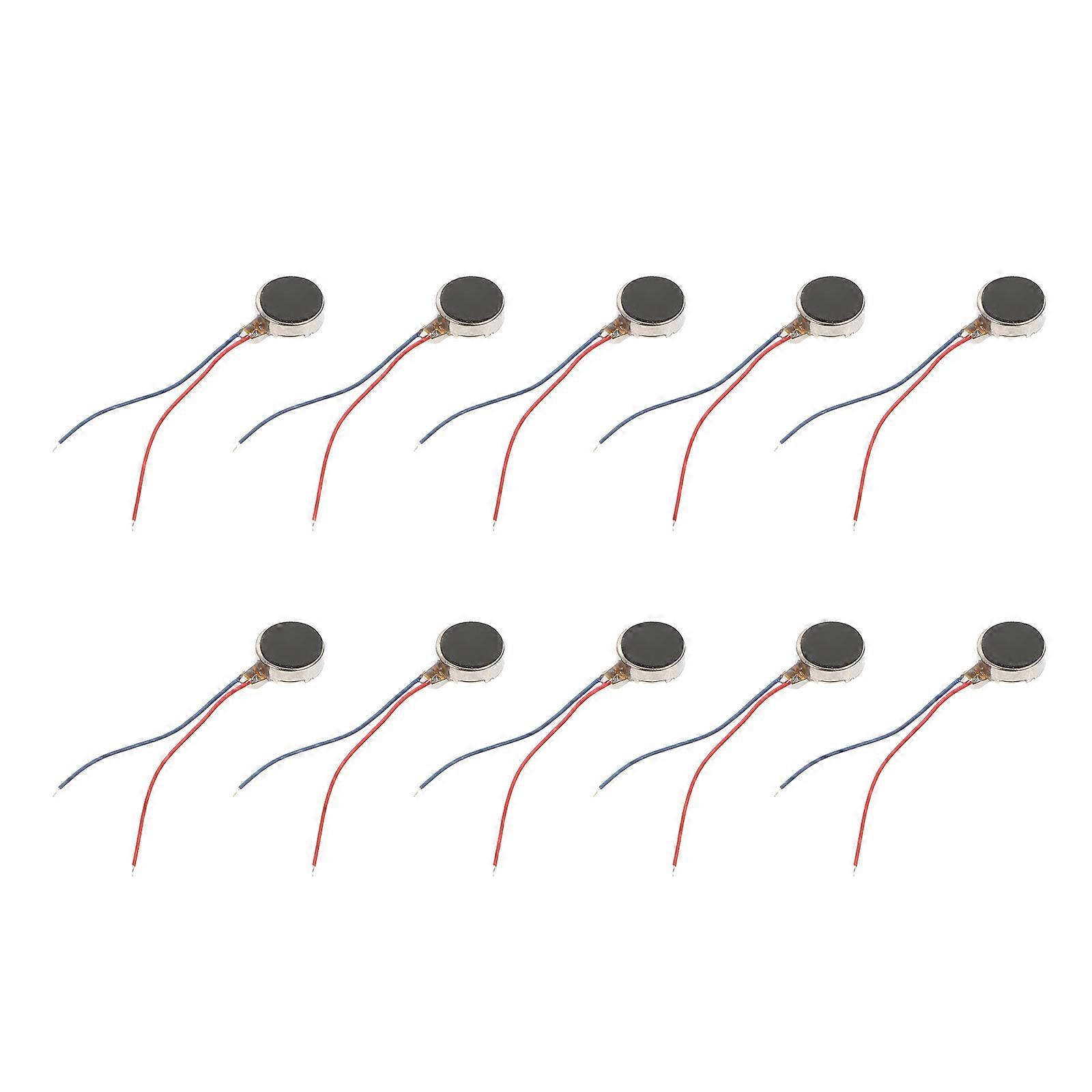 Micro Vibration Motors Durable Motor Accessories for Daily Use 10Pcs