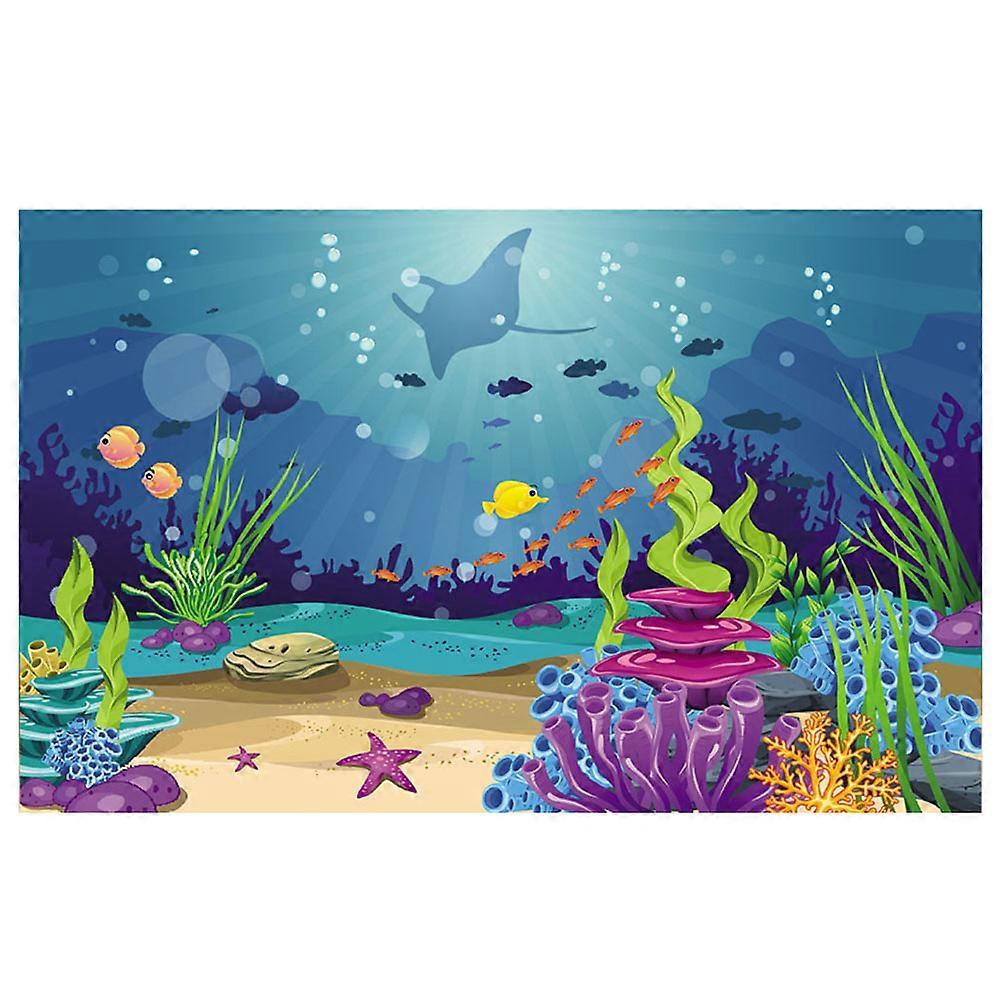 Kids 3D Photographic Ocean Background Cloth for Photography