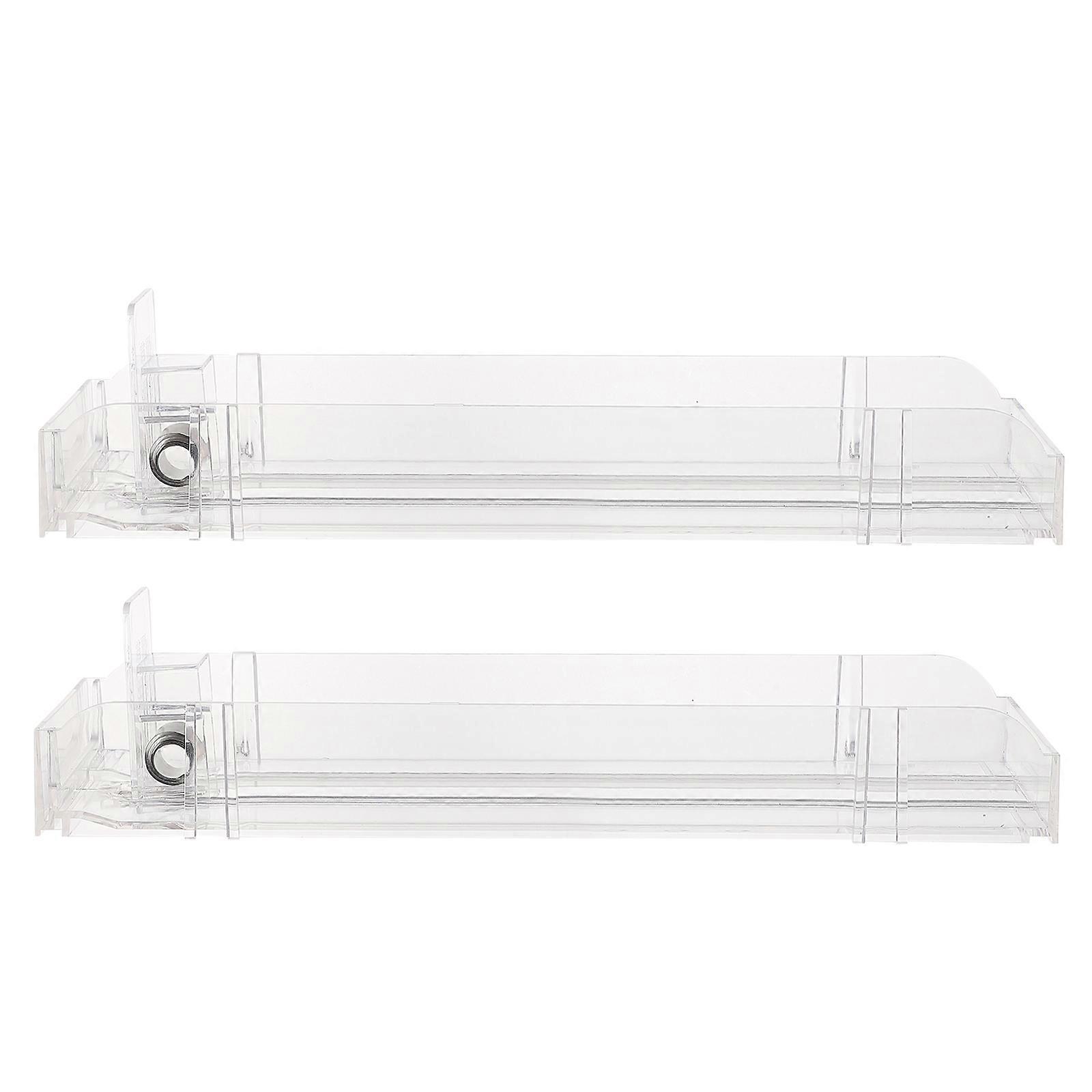 Automatic Show Case Transparent Acrylic Rack 2Pcs