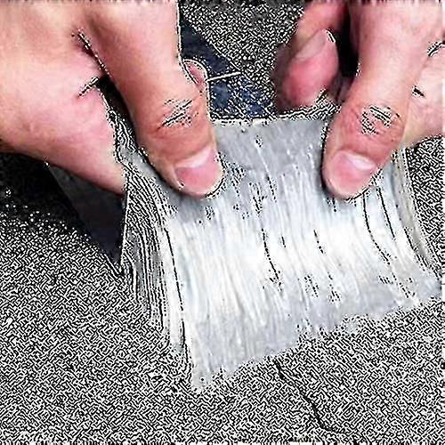 شريط ألومنيوم شديد المقاومة - شريط لاصق مقاوم للماء للتشققات والتسريبات والثقوب - ثبات قوي - 5 سم * 5 م