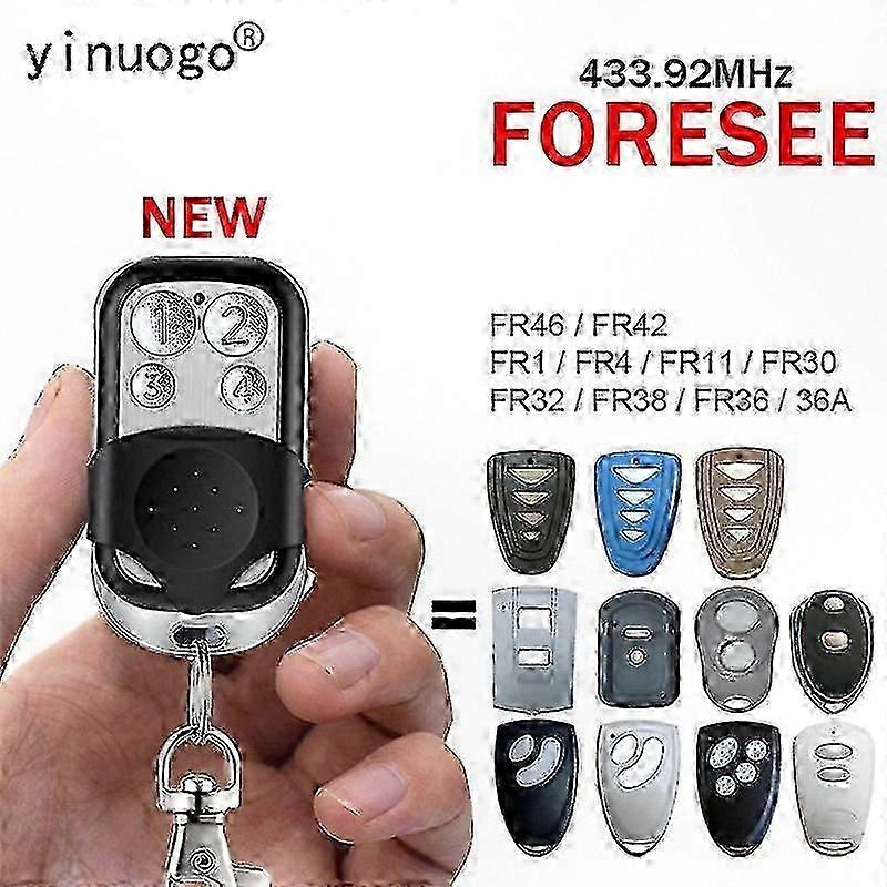 433.92MHz Universal Garage Door Remote Control-Compatible with Multiple Models Including FR Series