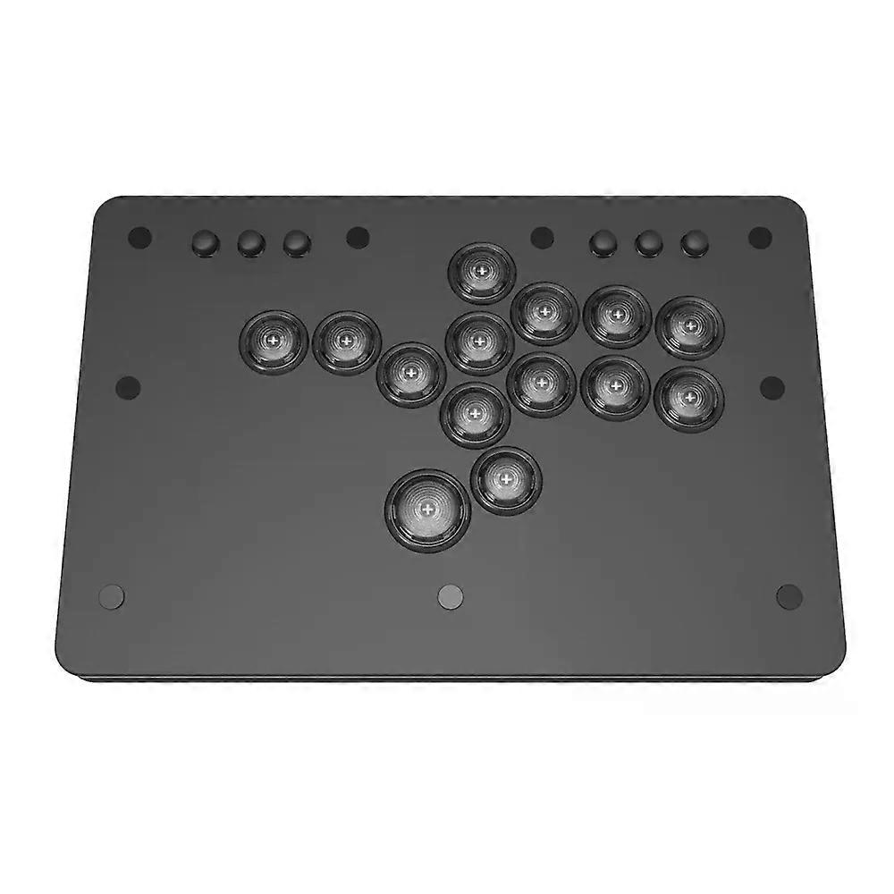 Punk Workshop Mini HitBox SOCD Fighting Stick Controller Neueste Version Unterstützung Switch/PC (Windows11 / 10) Handle Fight Konsole