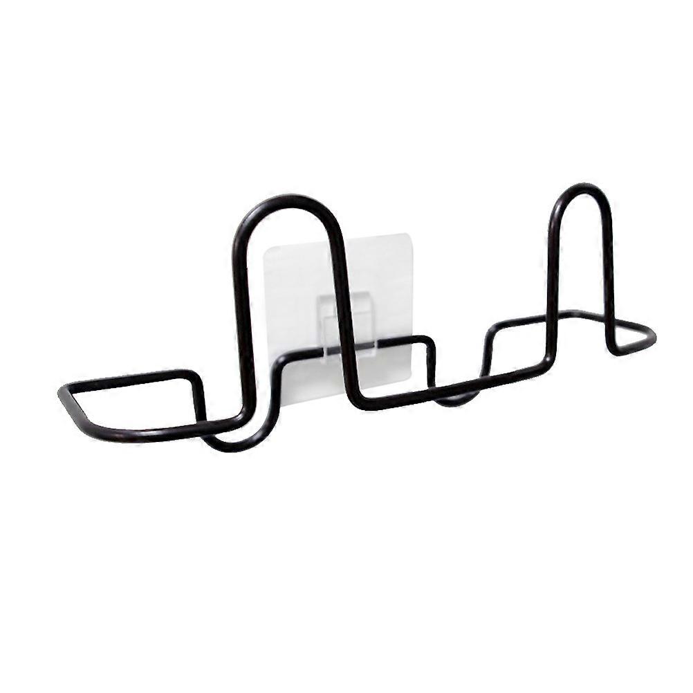 Coffee Color Slipper Shelf for Wall Mount Shoe Rack